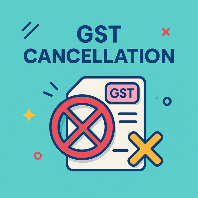 GST CANCELLATION